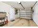 Spacious garage with ample room for parking and storage, featuring a convenient layout at 878 Franklin Cir, Palm Harbor, FL 34683