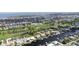 Wide aerial view of a waterfront community with boat docks at 916 Bunker View Dr, Apollo Beach, FL 33572