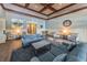 Inviting common area with comfortable seating, coffered ceilings, and attractive decor at 14617 Galt Lake Dr, Tampa, FL 33626