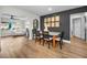 Elegant dining area featuring seating for four, unique decor, and an open layout at 1557 77Th N Ave, St Petersburg, FL 33702