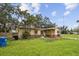 Inviting single-Gathering home features a neat lawn and classic design, set in a serene neighborhood under a beautiful sky at 1560 Connecticut Ne Ave, St Petersburg, FL 33703