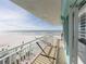 Relax on this balcony hammock and enjoy breathtaking ocean views from this cozy condo at 19440 Gulf Blvd # 301, Indian Rocks Beach, FL 33785