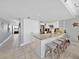 Kitchen featuring a breakfast bar with barstool seating at 19440 Gulf Blvd # 301, Indian Rocks Beach, FL 33785