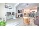 Spacious living room with open floor plan, light-colored floors, and lots of natural light at 4207 S Dale Mabry Hwy # 2101, Tampa, FL 33611