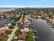 Gorgeous waterfront homes featuring private docks and lush landscaping in a desirable neighborhood at 4754 Overlook Ne Dr, St Petersburg, FL 33703