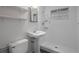 Bathroom featuring updated shower and vanity at 6006 Axelrod Rd, Tampa, FL 33634