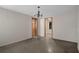 Spacious living room featuring two doorways at 6006 Axelrod Rd, Tampa, FL 33634