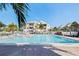 The community pool is very large and is the heart of the community at 6826 Stones Throw N Cir # 11308, St Petersburg, FL 33710