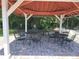 Shaded gazebo with outdoor seating area offers a relaxing spot in the community at 802 Brandy Wine Dr # 802, Largo, FL 33771