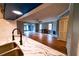 Open concept living room and kitchen with great flow for entertaining at 10196 Seminole Island Dr, Largo, FL 33773