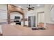 Well-lit kitchen features white cabinets, stainless steel appliances, and a breakfast bar at 10510 Lithia Estates Dr, Lithia, FL 33547