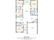 Detailed floor plan showcasing the layout of this charming home with approximate measurements for each room at 11309 Langworth Hill Ln, Riverview, FL 33579
