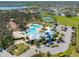 Overhead shot of tennis courts, pool and playground at 13105 Fruitville Way, Riverview, FL 33579