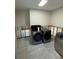 A laundry room area, currently under renovation, with washer and dryer hookups and a utility sink at 1882 Maryland Ne Ave, St Petersburg, FL 33703