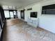 Screened in back patio in need of cleaning but offers ample space and great views at 1882 Maryland Ne Ave, St Petersburg, FL 33703