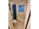 Small bathroom featuring a tub/shower combination and a patterned floor at 2014 Nancy Ave, Lutz, FL 33548
