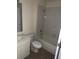 Standard bathroom featuring a vanity and a shower/tub combo at 205 Summer Sails Dr, Valrico, FL 33594