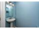 Cozy bathroom with single sink vanity at 2066 Sun Down Dr, Clearwater, FL 33763