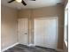 Comfortable bedroom features overhead lighting and a closet at 2404 Cassell St, Tampa, FL 33605