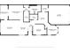 Detailed floor plan showcasing the layout of the home, including room dimensions and features at 2537 Stanhope Dr, New Port Richey, FL 34655