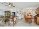 Bright and airy living room with an open layout, perfect for entertaining and everyday living at 427 Pelican S Dr, Oldsmar, FL 34677
