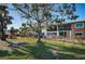 A large tree shades the lawn and condo's screened in porches at Lake Overlook Condominiums at 4580 Overlook Ne Dr # 191, St Petersburg, FL 33703