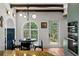 Breakfast nook features garden view at 501 Brightwaters Ne Blvd, St Petersburg, FL 33704
