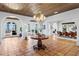 Bright foyer with terracotta tile, white walls, arched doorways and ocean view at 501 Brightwaters Ne Blvd, St Petersburg, FL 33704
