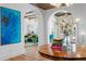 Foyer featuring art and access to living spaces at 501 Brightwaters Ne Blvd, St Petersburg, FL 33704