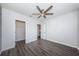 Bedroom with closet, and ceiling fan at 575 53Rd N Ave, St Petersburg, FL 33703