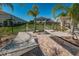 Relax and unwind in the hammock area with lush landscaping and a serene atmosphere at 575 53Rd N Ave, St Petersburg, FL 33703