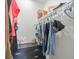 Walk-in closet features plenty of storage space for hanging and folded items at 8233 44Th St N N St, Pinellas Park, FL 33781