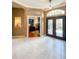 View of the foyer and front door, leading to an office at 10675 Park Place Dr, Largo, FL 33778