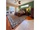 Serene main bedroom boasts a private patio access and ensuite bathroom with a modern style at 10675 Park Place Dr, Largo, FL 33778