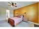 Bedroom with natural light, soft carpet, and soothing color scheme at 11911 Sunburst Marble Rd, Riverview, FL 33579