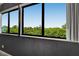Window view of green space from a room with gray walls and carpeted floor at 11911 Sunburst Marble Rd, Riverview, FL 33579