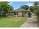 Charming single-story home with a well-maintained lawn and a welcoming front entrance at 1533 Suffolk N St, St Petersburg, FL 33710