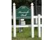 Sign for Kaminski Park, home of the Lake Padgett Estates Riding Club, on a sunny day at 22422 Stillwood Dr, Land O Lakes, FL 34639