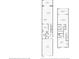 Detailed floor plan showcasing the layout of the home's two floors with room dimensions at 2980 Haines Bayshore Rd # 105, Clearwater, FL 33760
