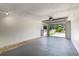 Bright garage with an open door showing a view of the exterior at 2980 Haines Bayshore Rd # 105, Clearwater, FL 33760