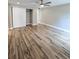 Cozy bedroom boasting spacious closet and wood-look flooring at 3325 Bayshore Blvd # C14, Tampa, FL 33629