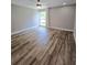 Serene bedroom with ample natural light and wood-look flooring at 3325 Bayshore Blvd # C14, Tampa, FL 33629