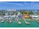 Coastal home boasts waterfront views and docks, perfect for boating enthusiasts at 340 Bay Plaza, Treasure Island, FL 33706