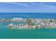 Waterfront property with private dock access in a serene coastal setting at 340 Bay Plaza, Treasure Island, FL 33706