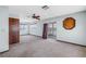 Bedroom with carpet floors and sliding door to the balcony with water views at 340 Bay Plaza, Treasure Island, FL 33706