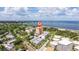 Aerial view showcasing the building's great location near the ocean and lovely surroundings at 1120 N Shore Ne Dr # 503, St Petersburg, FL 33701