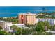 Beautiful view of the building with lovely balconies and stunning ocean views at 1120 N Shore Ne Dr # 503, St Petersburg, FL 33701