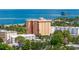 Beautiful view of the building with lovely balconies and stunning ocean views at 1120 N Shore Ne Dr # 503, St Petersburg, FL 33701