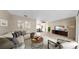 Cozy living room with modern furniture, stylish decor, and lots of natural light at 11460 Park Blvd, Seminole, FL 33772