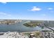 Beautiful aerial view of the waterway, skyline and beaches from this community at 1209 E Cumberland Ave # 2703, Tampa, FL 33602